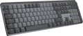 Logitech MX Mechanical Wireless Keyboard + Logitech MX Master 3S right side