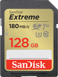 SanDisk SDXC Extreme 128GB 90MB/s Main Image