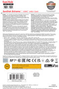 SanDisk SDXC Extreme 256GB 130MB/s verpakking