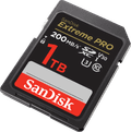 SanDisk SDXC Extreme Pro 1TB 140MB/s front