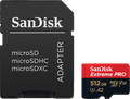 SanDisk MicroSDXC Extreme Pro 512GB 140MB/s Main Image