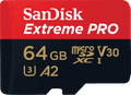 SanDisk MicroSDXC Extreme Pro 64GB 90MB/s voorkant