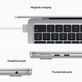 Apple MacBook Air (2022) Apple M2 (8 core CPU/8 core GPU) 16GB/256GB Zilver QWERTY visual leverancier