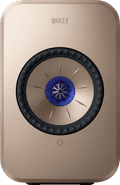 KEF LSX II Creme voorkant
