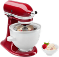 KitchenAid 5KSMICM Ice Cream Maker product in use