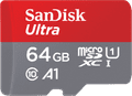 SanDisk microSDXC Ultra 64GB front