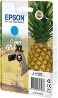 Epson 604XL Cartridge Cyaan rechterkant