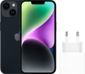 Apple iPhone 14 128GB Midnight + Apple Snellader Main Image