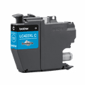 Brother LC-422XL Cartridge Cyaan rechterkant