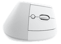 Logitech Lift for Mac Vertical Ergonomic Mouse White right side