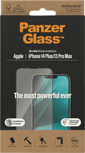 PanzerGlass Ultra-Wide Fit Apple iPhone 14 Plus / 13 Pro Max Screenprotector Glas verpakking