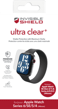 InvisibleShield Ultra Clear Apple Watch 44 mm Kunststof verpakking