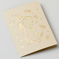 Cricut Cut-Away Cards Neutrals A2 (10.8x14cm) 8-pack product in use