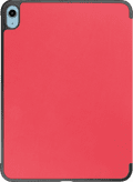 Just in Case Smart Tri-Fold Apple iPad (2022) Book Case Rouge null