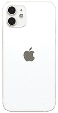 Refurbished iPhone 12 mini 64GB Wit (Licht gebruikt) achterkant