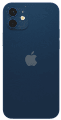 Refurbished iPhone 12 mini 64GB Blauw (Licht gebruikt) achterkant