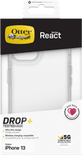 Otterbox React Apple iPhone 13 Back Cover Transparant null