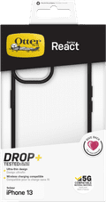 OtterBox React Apple iPhone 13 Back Cover Transparent/Black null
