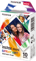 Fujifilm Instax Mini Film Spray Art avant