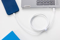 BlueBuilt USB-A to Lightning Cable 3m Nylon White null