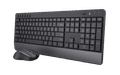 Trust Trezo Comfort Draadloze Toetsenbord- en Muisset Azerty null