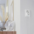 WiZ Smart Plug with Power Consumption Meter 2-pack product in use