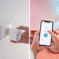 WiZ Smart Plug with Power Consumption Meter 2-pack product in use