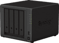 Synology DS923+ + 4x 8TB Seagate Ironwolf linkerkant
