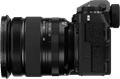 Fujifilm X-T5 Zwart + XF 16-80mm f/4 linkerkant