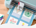 Cricut Aquarel markers en kwasten 9-pack 1.0 mm product in gebruik