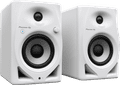 Pioneer DJ DM-40D-BT Wit linkerkant