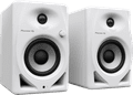 Pioneer DJ DM-40D Wit linkerkant