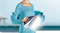 Tefal Express Steam FV2837 Steam Iron product in use