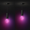 Philips Hue Lightguide koord - zwart - E27 product in gebruik