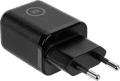 BlueBuilt Quick Charge Charger with USB-A Port 18W Black left side