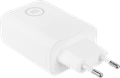 BlueBuilt Chargeur Power Delivery avec 2 Ports USB-C 45 W Blanc côté droit