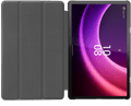 Just In Case Smart Tri-Fold Lenovo P11 (2de generatie) Book Case Zwart null
