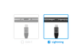 BlueBuilt USB-A to Lightning Cable 1.5m Kevlar Black visual Coolblue 2