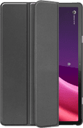 Just In Case Smart Tri-Fold Lenovo P11 (2de generatie) Book Case Zwart null