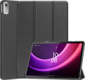 Just In Case Smart Tri-Fold Lenovo P11 (2de generatie) Book Case Zwart null