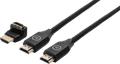 BlueBuilt HDMI Kabel 4K 60Hz Nylon 15 Meter + 90° adapter Main Image