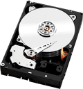 WD Red Pro WD240KFGX 24TB achterkant