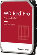 WD Red Pro WD240KFGX 24TB rechterkant