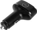 BlueBuilt Power Delivery Autolader met 2 Usb C Poorten 45W Zwart achterkant