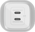 Belkin Power Delivery Charger 65W with 2 USB-C Ports front