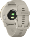Garmin Vivomove Trend Goud/Grijs achterkant