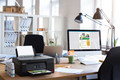 Canon PIXMA G3570 + 1 set extra inkt product in gebruik