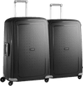 Samsonite S'Cure Spinner 75cm Duo Pack Black Main Image