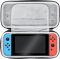 BlueBuilt Nintendo Switch Screenprotector Glas + Nintendo Switch hoesje null