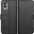 Just in Case Wallet Nokia X30 Book Case Black null